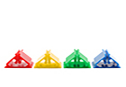 A list of our stocked plastic game piece inventory.