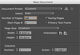 A step by step guide to create your interior pages.