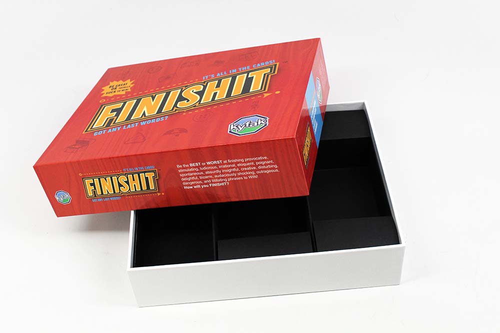 Board Game Industry Standards Two-Piece Box