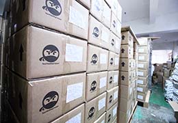 Once your project is complete, it’s packed and prepped for international shipping.