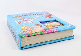An easy way to make your book durable and soft is to add a padded cover.