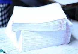 Everything involved in creating your project's final form, from folding to cutting to binding.