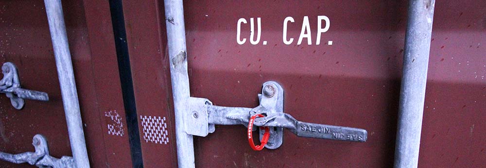 Shipping Container Used in International Ocean Shipping